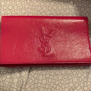 SOLD!! YSL Patent Leather Clutch